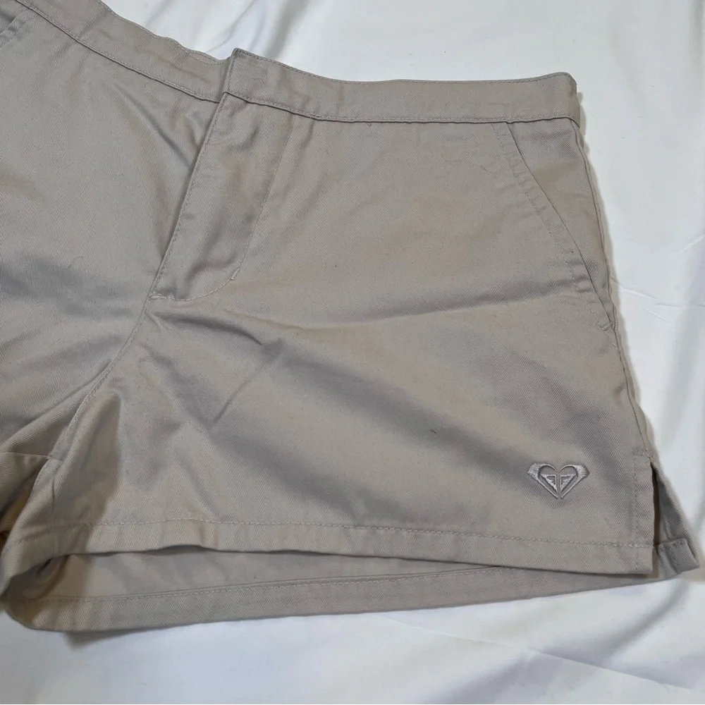 Vintage‎ Y2K Roxy Chino Shorts Low Rise khaki size 5